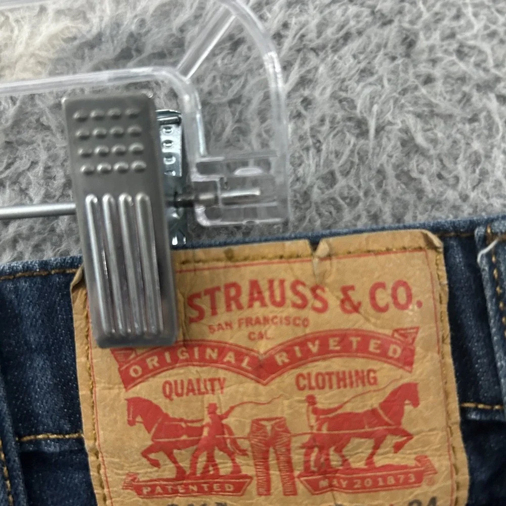 Levis‎ Jeans Mens 38x34 Blue Denim 541 Athletic Fit Stretch American Red Tab